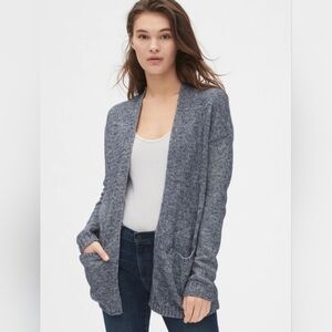 New GAP Marled Open-Front Cardigan Sweater